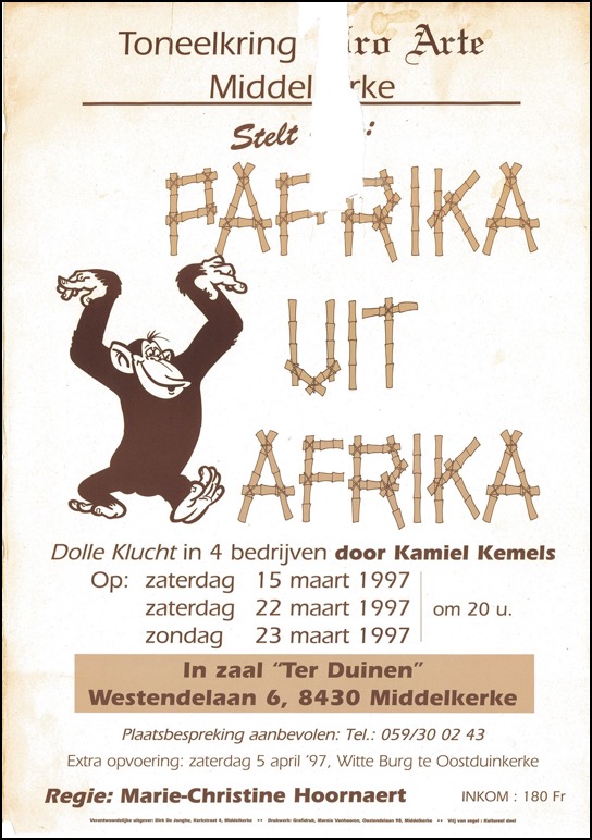 Paprika uit Afrika affiche